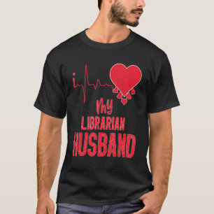 Ich Liebe mein Librarian-Ehemann für biblische Ehe T-Shirt
