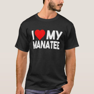 Ich Liebe mein Manatee Shirt Funny Animal Couple M