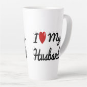 Ich Liebe Mein Mann niedlich schwarz Milchtasse (Rechte Ecke)