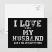 Ich Liebe mein Mann! Postkarte (Vorne/Hinten)