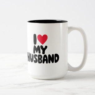 "Ich Liebe mein Mann - Romantisches Valentintagsge Zweifarbige Tasse