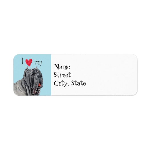 Ich Liebe mein Mastino (Vorne)