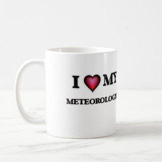 Ich Liebe mein Meteorologe Kaffeetasse