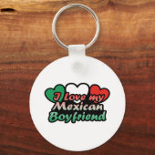Ich Liebe mein mexikanischer Freund Schlüsselanhänger (Vorderseite)