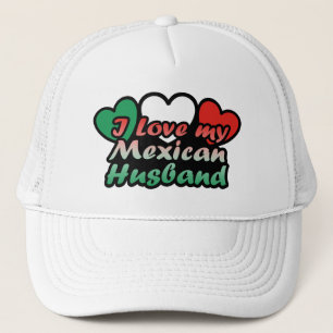 Ich Liebe mein mexikanisches Ehemann Truckerkappe