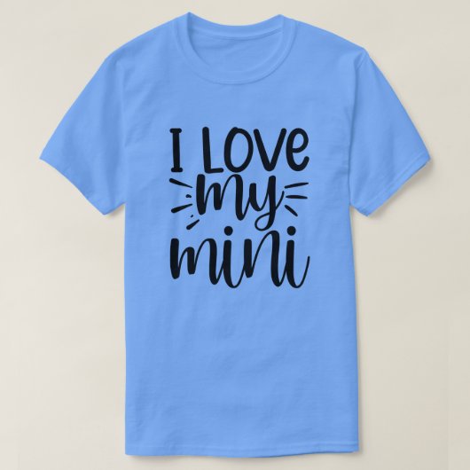 Ich Liebe mein Mini01 T-Shirt (Design vorne)