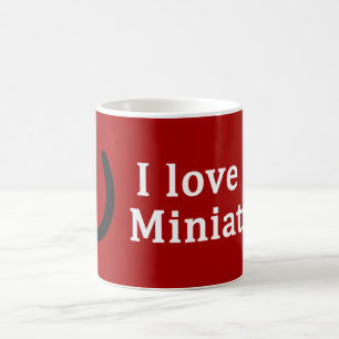 Ich Liebe mein Miniaturpferd Kaffeetasse