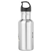 Ich Liebe mein Miniaturschnauzer Edelstahlflasche (Rückseite)