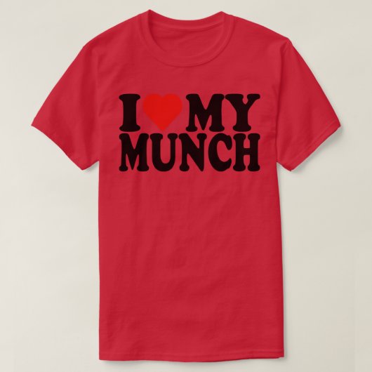 Ich Liebe mein Mittagessen T-Shirt (Design vorne)