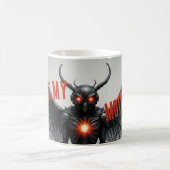 Ich Liebe mein Mothman Kaffeetasse (Mittel)
