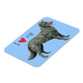 Ich Liebe mein Mudi Magnet (Linke Seite)