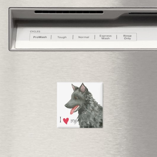 Ich Liebe mein Mudi Magnet (In Situ (Geschirrspüler))