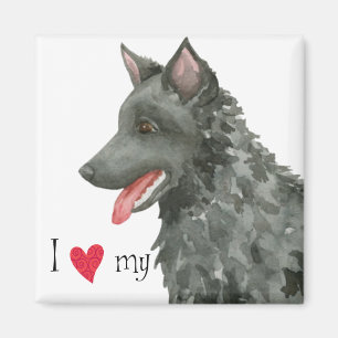 Ich Liebe mein Mudi Magnet