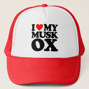 ICH LIEBE MEIN MUSK OX TRUCKERKAPPE