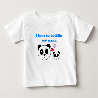 ICH LIEBE, MEIN NANA ZU KÜDLE BABY T-SHIRT