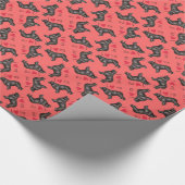 Ich Liebe mein Neufundland Geschenkpapier (Ecke)