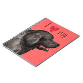 Ich Liebe mein Neufundland Notizblock (Linke Seite)