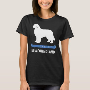 Ich Liebe mein Neufundland T-Shirt