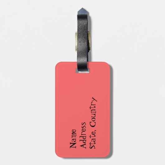 Ich Liebe mein norwegisches Buhund Gepäckanhänger (Rückseite vertikal)