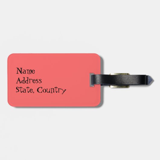 Ich Liebe mein norwegisches Buhund Gepäckanhänger (Rückseite horizontal)