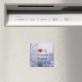 Ich Liebe mein norwegisches Ehemann Magnet (In Situ (Geschirrspüler))