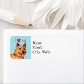Ich Liebe mein Norwich Terrier (Insitu)
