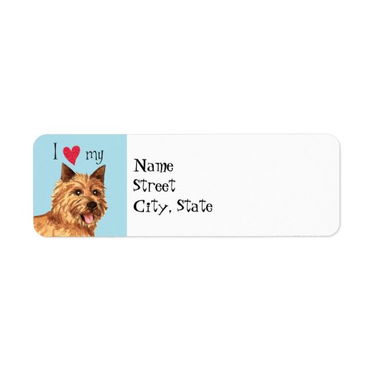 Ich Liebe mein Norwich Terrier (Vorne)
