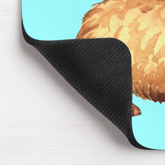 Ich Liebe mein Norwich Terrier Mousepad (Ecke)