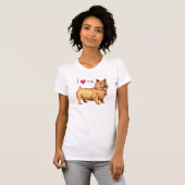 Ich Liebe mein Norwich Terrier T-Shirt (Vorne ganz)
