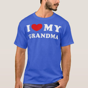 Ich Liebe mein Oma, ich höre mein Oma T-Shirt