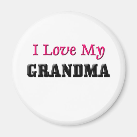 Ich Liebe mein Oma Magnet (Vorne)
