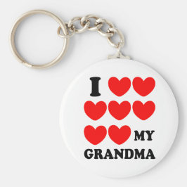 Ich Liebe mein Oma Schlüsselanhänger