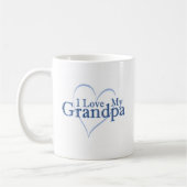 Ich Liebe mein Opa Kaffeetasse (Links)