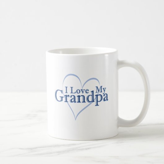 Ich Liebe mein Opa Kaffeetasse (Rechts)