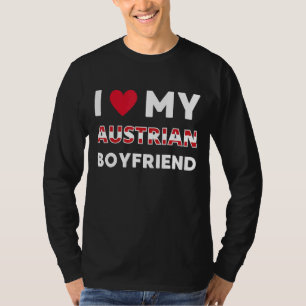 Ich Liebe mein österreichischer Freund Austria Fri T-Shirt