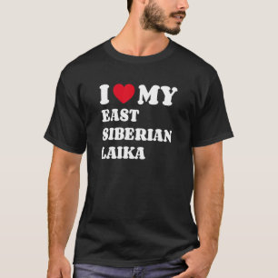Ich Liebe Mein Ostsibirischer Laika T-Shirt