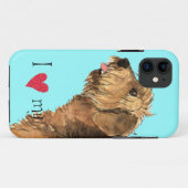 Ich Liebe mein Otterhound Case-Mate iPhone Hülle (Rückseite (Horizontal))