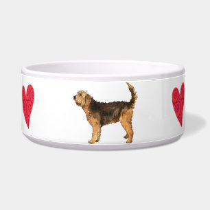 Ich Liebe mein Otterhound Napf