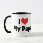 Ich Liebe Mein Papa Tasse (Links)