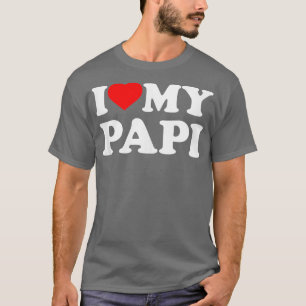 Ich Liebe mein Papi-Herz-Tank T-Shirt