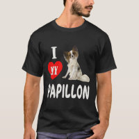 Ich Liebe mein Papillon Hund Familie Tierfrauen