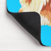 Ich Liebe mein Papillon Mousepad (Ecke)