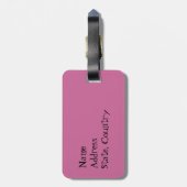 Ich Liebe mein Pekingese Gepäckanhänger (Rückseite vertikal)