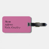 Ich Liebe mein Pekingese Gepäckanhänger (Rückseite horizontal)