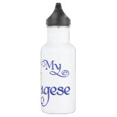 Ich Liebe mein Pekingese Trinkflasche (Rechts)
