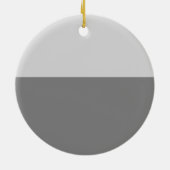 Ich Liebe mein Pelz Baby Custom Ornament (Hinten)