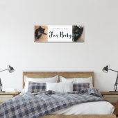 Ich Liebe mein Pelzbaby, ein individuelles FotoCol Leinwanddruck (Insitu (Schlafzimmer))