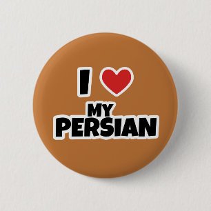 Ich Liebe mein Persisch Button
