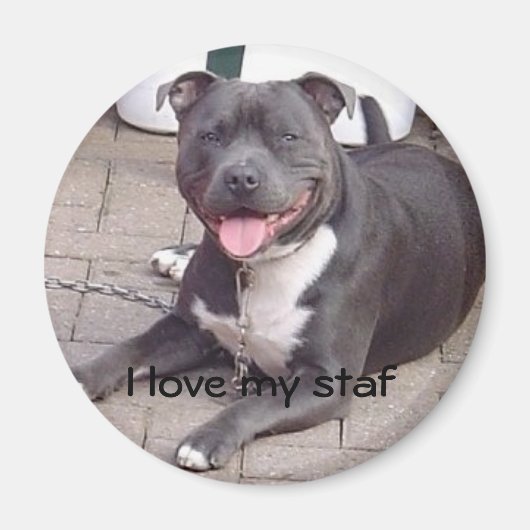 Ich Liebe mein Personal Magnet (Vorne)