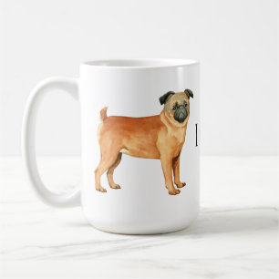 Ich Liebe mein Petit Brabancon Kaffeetasse